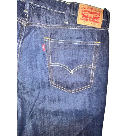 Levi's Men's 541 Athletic Fit‎ Jean, The Rich, 40W x 34L NWT - Picture 10 of 14